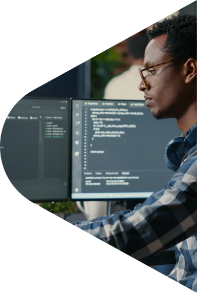 A developer working on an Odoo project