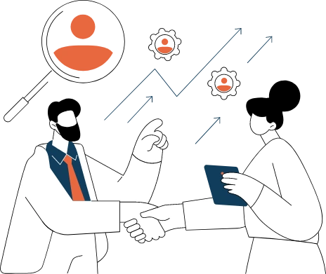 Going through a process with the people who run it