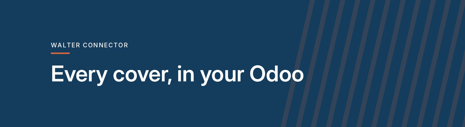 Walter connector: every cover, in your Odoo